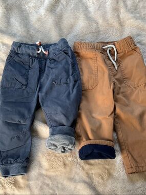Todddler baby LINED PANTS